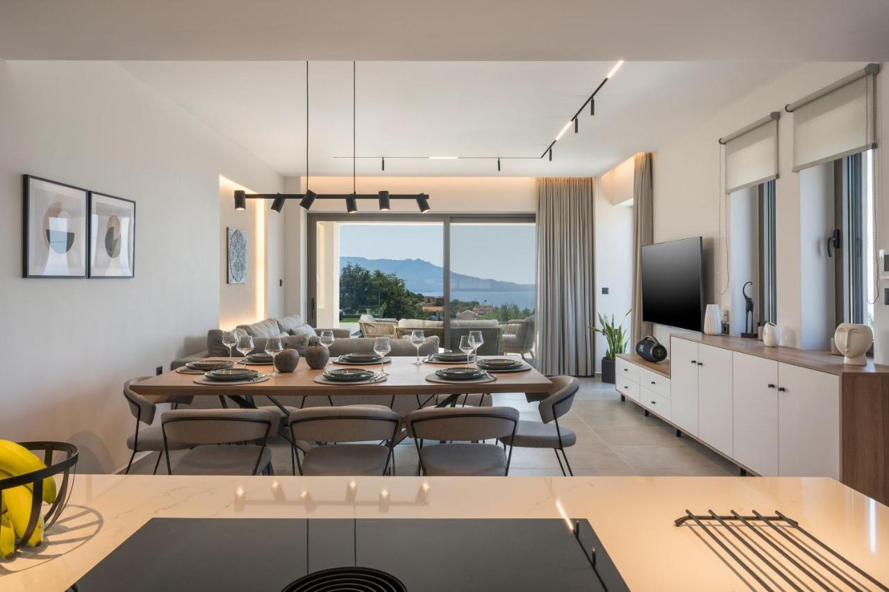 Villa Ekphrasis With Sea View And Jacuzzi Ραβδούχα Εξωτερικό φωτογραφία