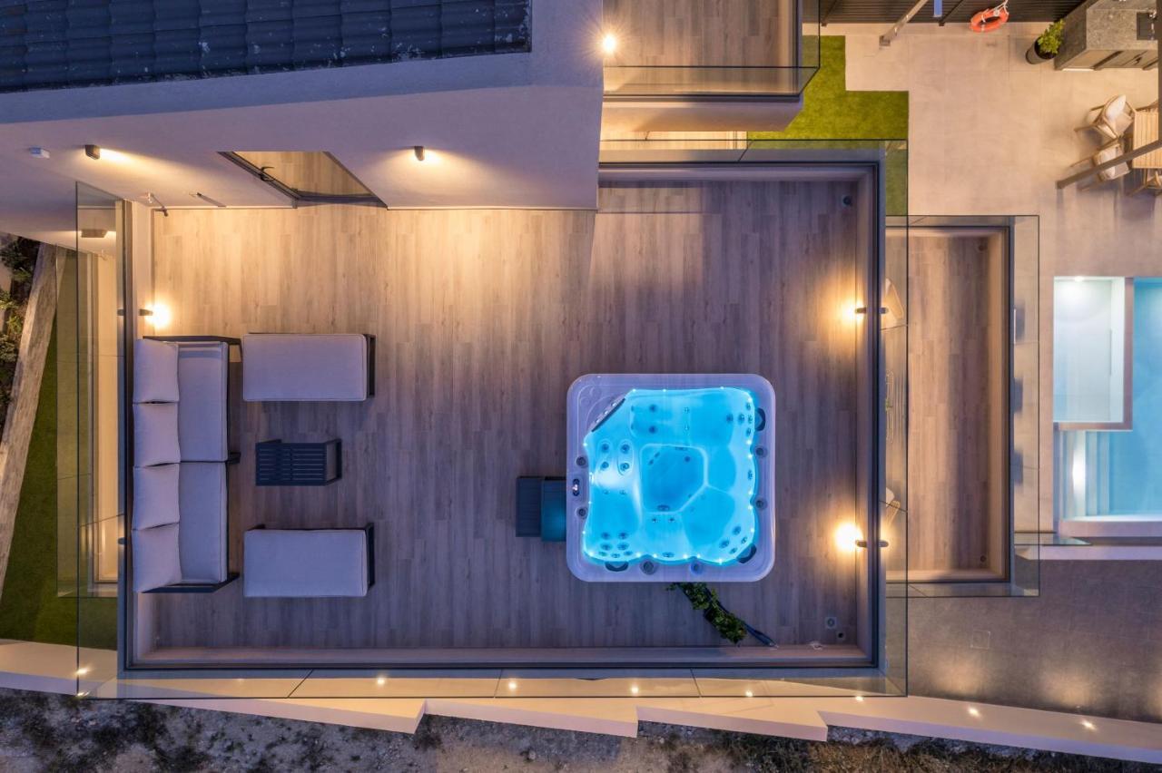 Villa Ekphrasis With Sea View And Jacuzzi Ραβδούχα Εξωτερικό φωτογραφία