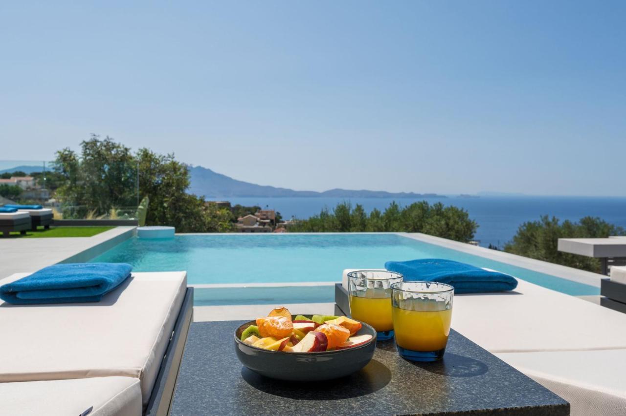 Villa Ekphrasis With Sea View And Jacuzzi Ραβδούχα Εξωτερικό φωτογραφία