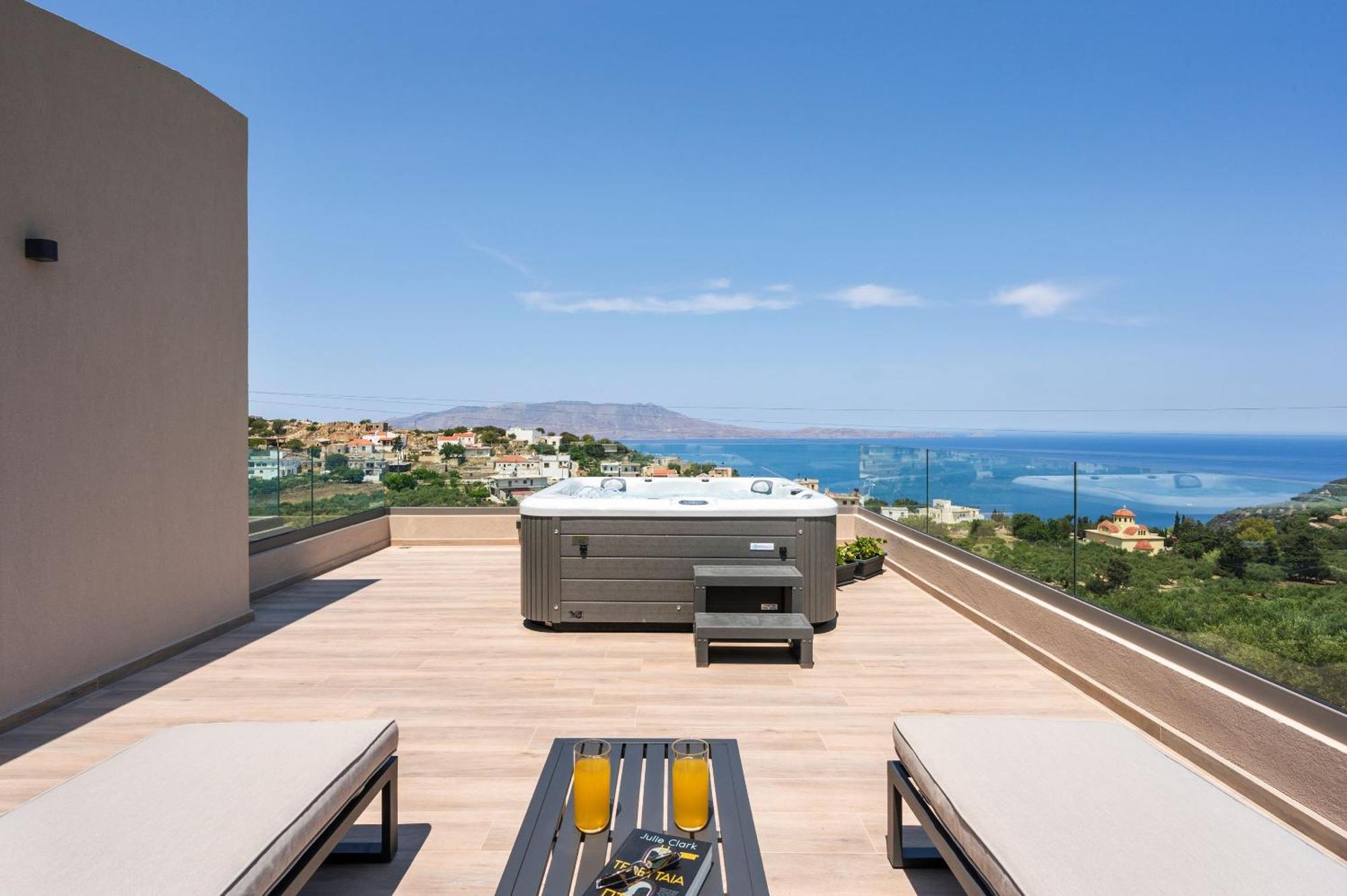 Villa Ekphrasis With Sea View And Jacuzzi Ραβδούχα Εξωτερικό φωτογραφία